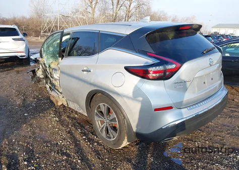 2020 Nissan Murano S Intelligent Awd z USA, uszkodzony, nr VIN 5N1AZ2AS3LN152105